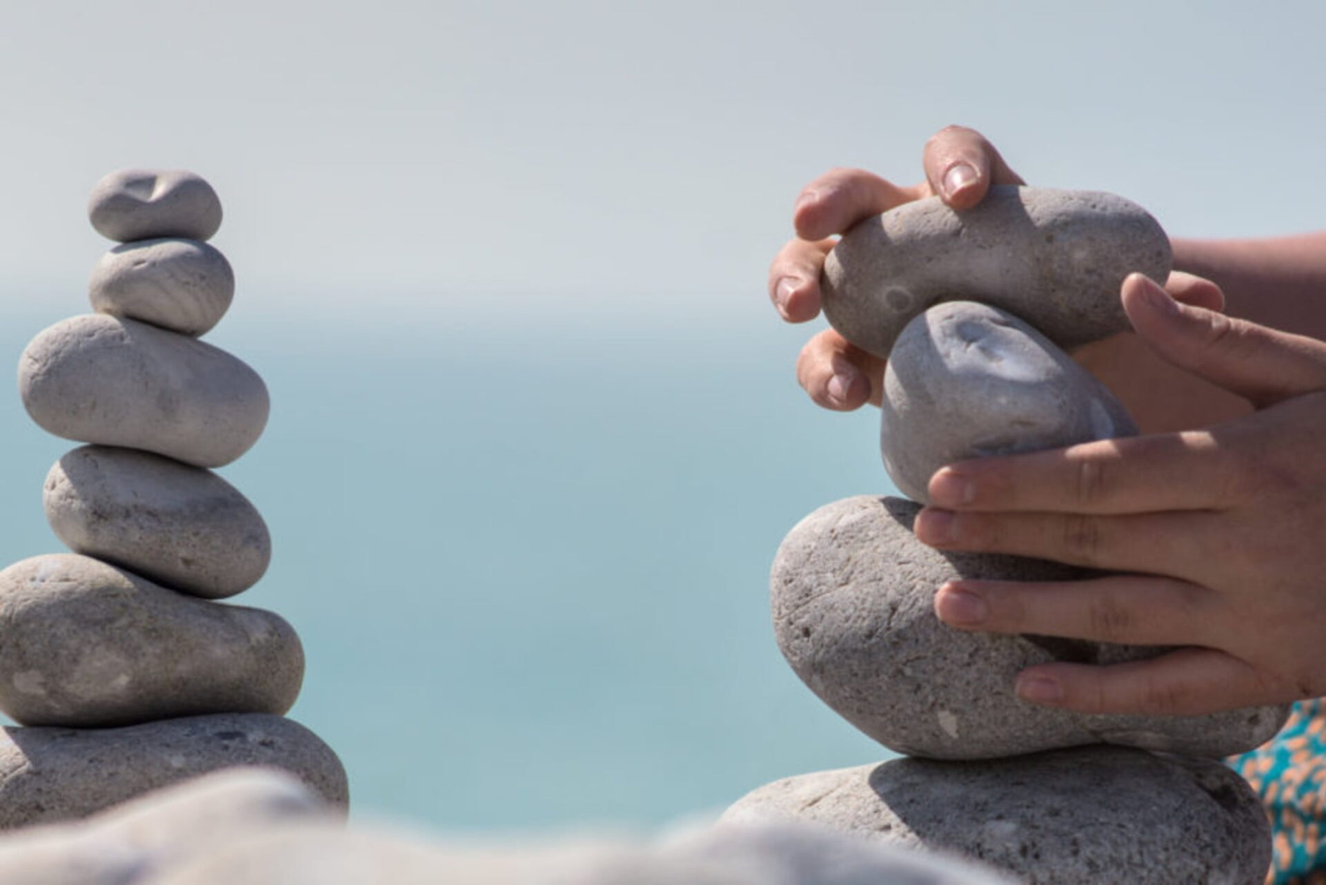 Rock stacking