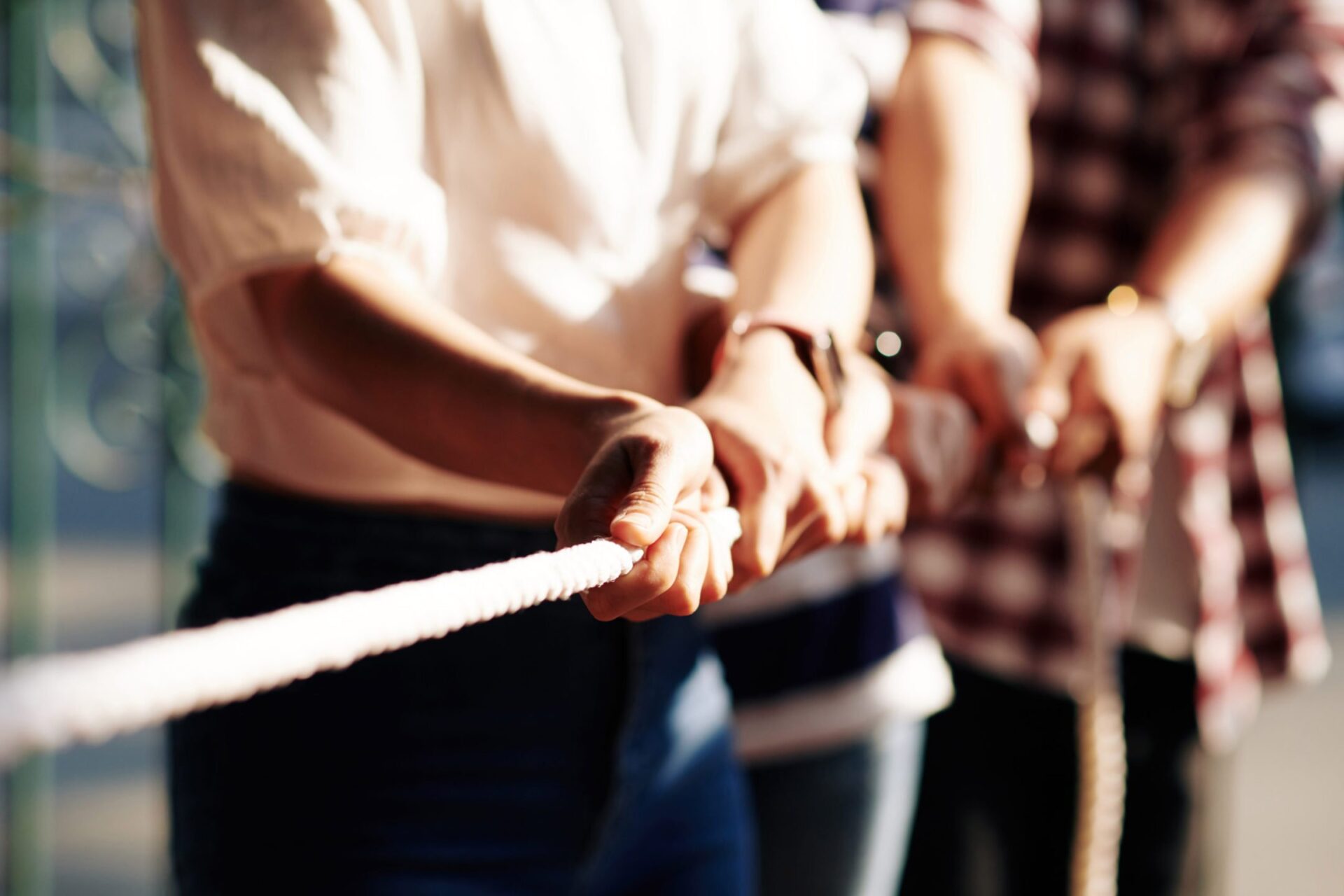 Tug of war