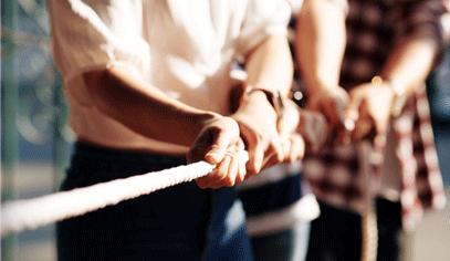 Tug of war